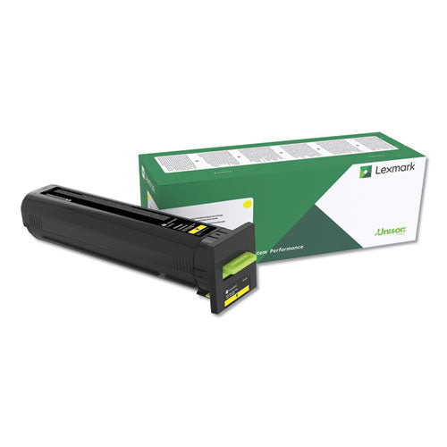 Lexmark 72K1XY0 72k1xy0 Return Program Unison Extra High-Yield Toner, 22,000 Page-Yield, Yellow