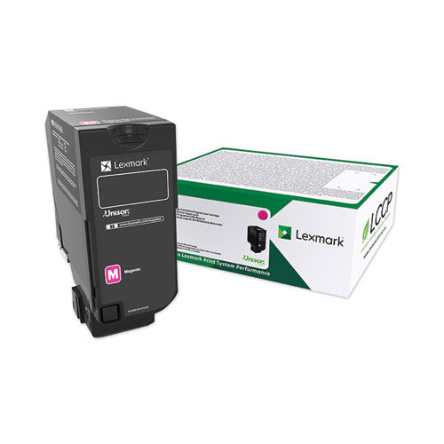 Lexmark 74C00MG 74c00mg Return Program Toner, 3,000 Page-Yield, Magenta