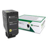 Lexmark 74C00YG 74c00yg Return Program Toner, 3,000 Page-Yield, Yellow