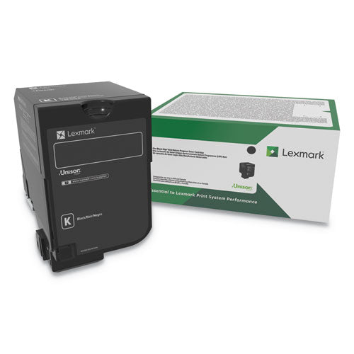 Lexmark 74C0HKG 74c0hkg High-Yield Toner, 20,000 Page-Yield, Black