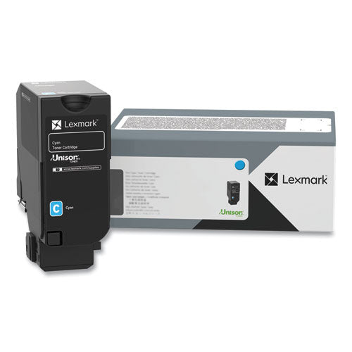 Lexmark 74C0SCG 74C0SCG Return Program Toner, 7,000 Page-Yield, Cyan