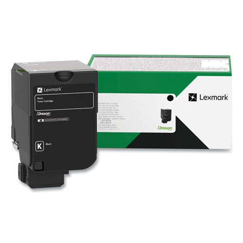 Lexmark 74C0SKG 74C0SKG Return Program Toner, 7,000 Page-Yield, Black
