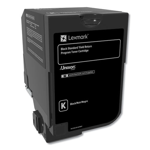 Lexmark 74C10K0 74c10k0 Return Program Unison Toner, 3,000 Page-Yield, Black