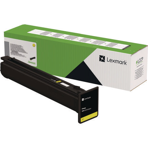Lexmark 77L1HY0 77L1HY0 High-Yield Toner, 46,600 Page-Yield, Yellow