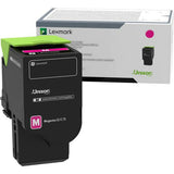 Lexmark 78C0UMG 78C0UMG Return Program Ultra High-Yield Toner, 7,000 Page-Yield, Magenta