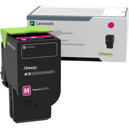 Lexmark 78C0UMG 78C0UMG Return Program Ultra High-Yield Toner, 7,000 Page-Yield, Magenta