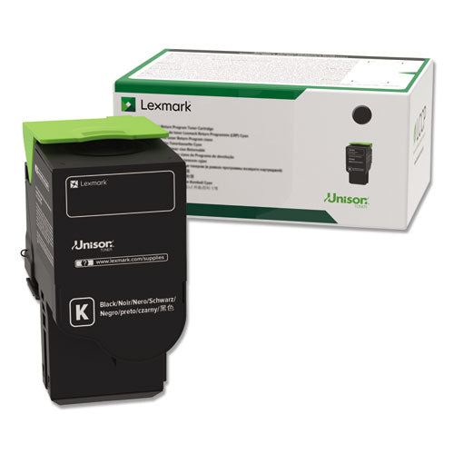 Lexmark 78C1UK0 78c1uk0 Return Program Toner, 10,500 Page-Yield, Black