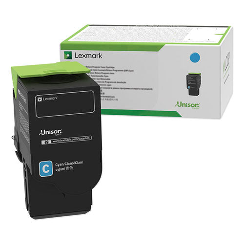 Lexmark 78C1XCE 78c1xce Extra High-Yield Toner, 5,000 Page-Yield, Cyan