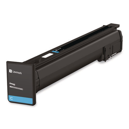 Lexmark 79L1HC0 79L1HC0 Extra High-Yield Toner, 46,900 Page-Yield, Cyan
