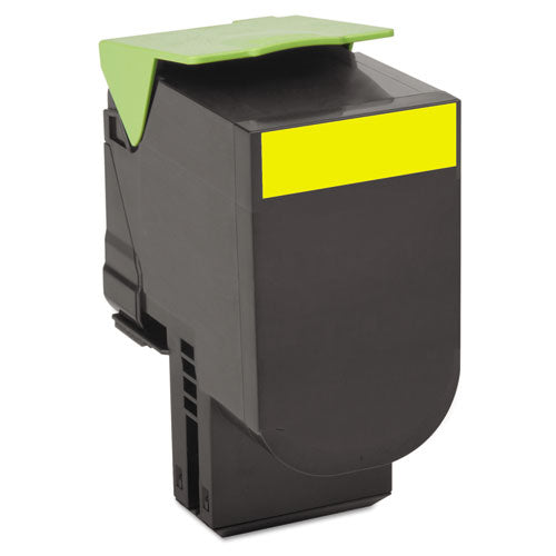 Lexmark 80C10Y0 80c10y0 Return Program Toner, 1,000 Page-Yield, Yellow
