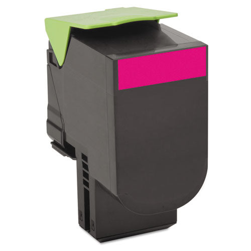 Lexmark 80C1XM0 80c1xm0 Return Program Toner, 4,000 Page-Yield, Magenta