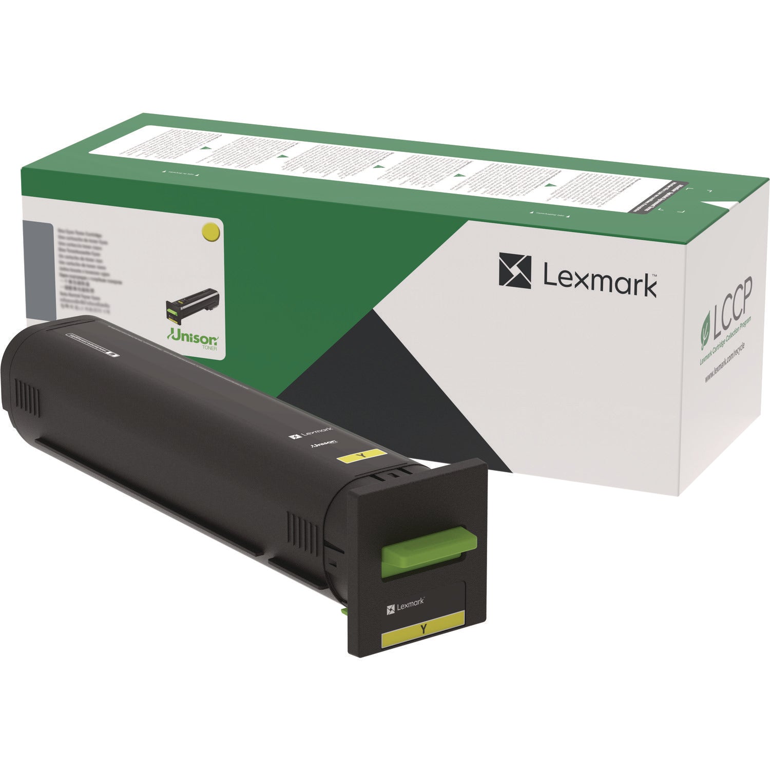Lexmark 82K0UYG 82K0UYG Ultra High-Yield Toner, 55,000 Page-Yield, Yellow