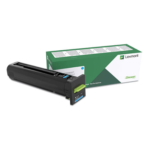 Lexmark 82K0XCG 82k0xcg Return Program Extra High-Yield Toner, 22,000 Page-Yield, Cyan
