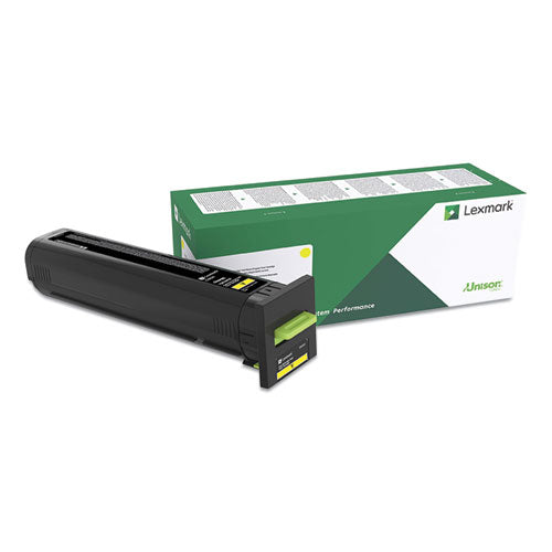 Lexmark 82K0XYG 82k0xyg Return Program Extra High-Yield Toner, 22,000 Page-Yield, Yellow