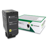 Lexmark 84C0HYG 84c0hyg Unison High-Yield Toner, 16,000 Page-Yield, Yellow