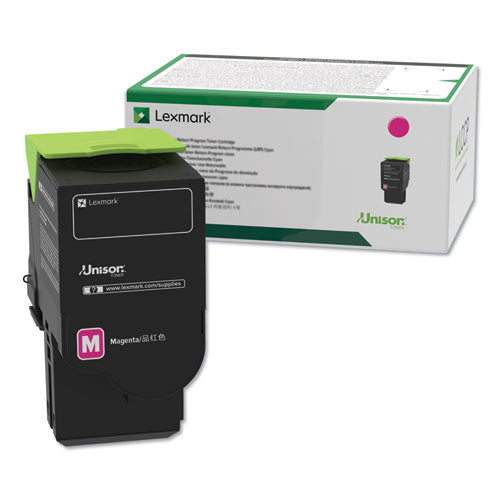 Lexmark C231HM0 C231hm0 Return Program High-Yield Toner, 2,300 Page-Yield, Magenta