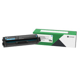 Lexmark C3210C0 C3210c0 Return Program Toner, 1,500 Page-Yield, Cyan