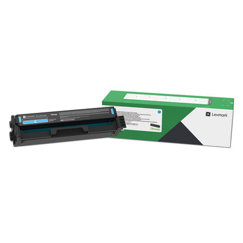 Lexmark C331HC0 C331hc0 Return Program High-Yield Toner, 2,500 Page-Yield, Cyan