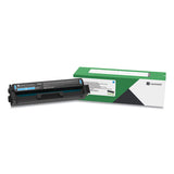 Lexmark C341XC0 C341xc0 Return Program Extra High-Yield Toner, 4,500 Page-Yield, Cyan