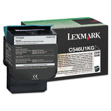Lexmark C546U1KG C546u1kg Return Program Extra High-Yield Toner, 8,000 Page-Yield, Black