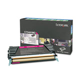 Lexmark C734A1MG C734a1mg Return Program Toner, 6,000 Page-Yield, Magenta
