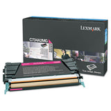 Lexmark C734A2MG C734a2mg Toner, 6,000 Page-Yield, Magenta