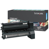Lexmark C782X1KG C782x1kg Extra High-Yield Toner, 15,000 Page-Yield, Black