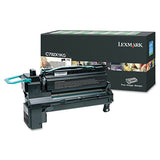 Lexmark C792X1KG C792x1kg Return Program Extra High-Yield Toner, 20,000 Page-Yield, Black