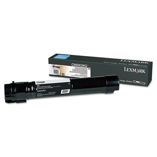Lexmark C950X2KG C950x2kg Extra High-Yield Toner, 32,000 Page-Yield, Black