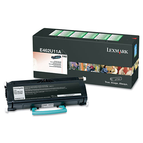 Lexmark E462U11A E462u11a Return Program Extra High-Yield Toner, 18,000 Page Yield, Black