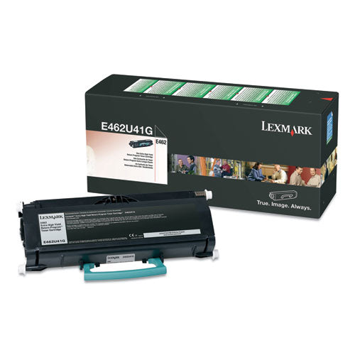 Lexmark E462U41G E462u41g Return Program Extra High-Yield Toner, 18,000 Page-Yield, Black