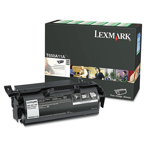 Lexmark T650A11A T650a11a Return Program Toner, 7,000 Page-Yield, Black