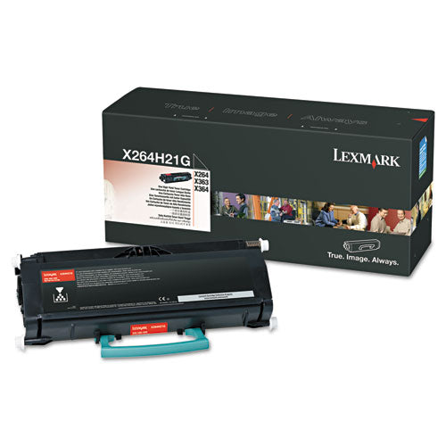 Lexmark X264H21G X264h21g High-Yield Toner, 9,000 Page-Yield, Black