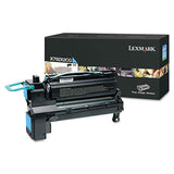 Lexmark X792X2CG X792x2cg Extra High-Yield Toner, 20,000 Page-Yield, Cyan