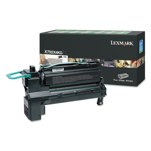 Lexmark X792X4KG X792x4kg Return Program Extra High-Yield Toner, 20,000 Page-Yield, Black