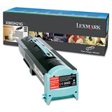 Lexmark X860H21G X860h21g High-Yield Toner, 35,000 Page Yield, Black