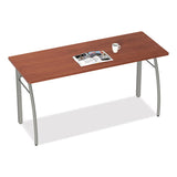 Linea Italia LITTR742CH Trento Line Rectangular Desk, 59.13" X 23.63" X 29.5", Cherry