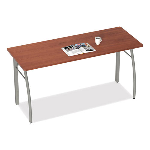 Linea Italia LITTR742CH Trento Line Rectangular Desk, 59.13" X 23.63" X 29.5", Cherry