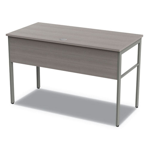 Linea Italia LITUR600ASH Urban Series Desk Workstation, 47.25" X 23.75" X 29.5", Ash