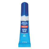 Loctite 1255800 Super Glue Gel Tubes, 0.07 Oz, Dries Clear, 2/pack