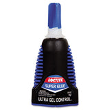 Loctite 1363589 Ultra Gel Control Super Glue, 0.14 Oz, Dries Clear