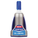 Loctite 1364076 Control Gel Super Glue, 0.14 Oz, Dries Clear