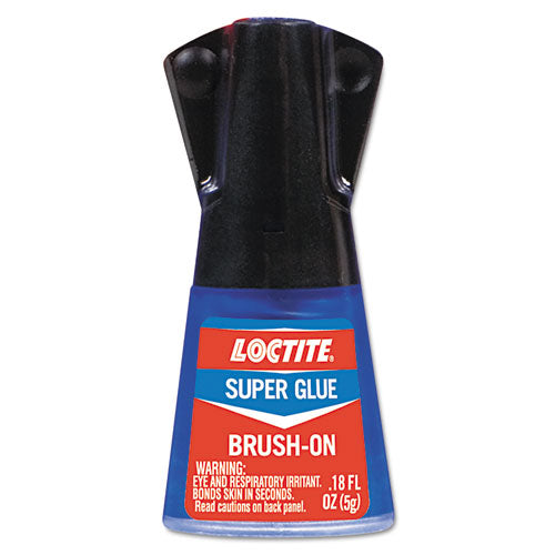 Loctite 1365734 Super Glue Brush On, 0.17 Oz, Dries Clear