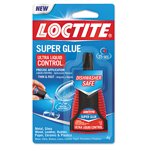 Loctite 1647358 Ultra Liquid Control Super Glue, 0.14 Oz, Dries Clear