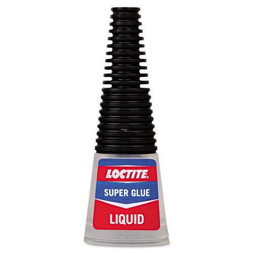 Loctite 230992 Longneck Bottle Super Glue, 0.18 Oz, Dries Clear