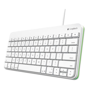 Logitech 920-006341 Wired Keyboard for iPad, Apple Lightning, White