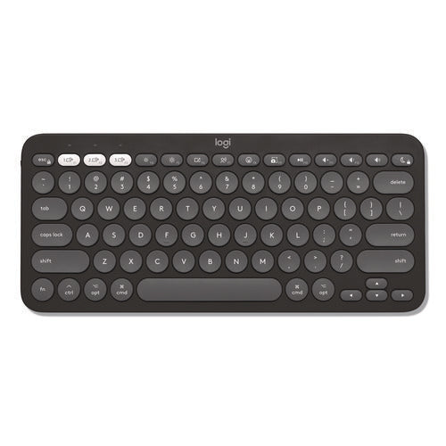 Logitech 920-011775 Pebble Keys 2 K380s, Graphite