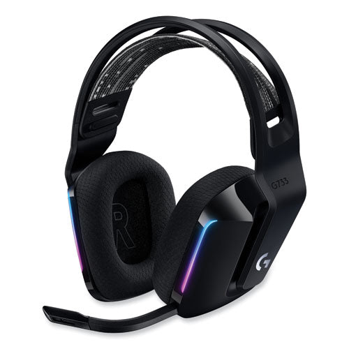 Logitech 981-000863 g733 lightspeed wireless gaming binaural over the head headset, black