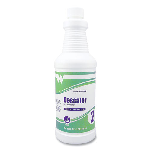 Maintex 113032WAL Descaler Cleaner, 32 Oz Bottle, 12/carton