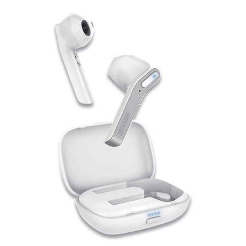 Maxell 199461 Jelleez True Wireless Earbuds, White